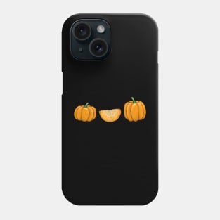 Halloween vintage pumpkin set Phone Case