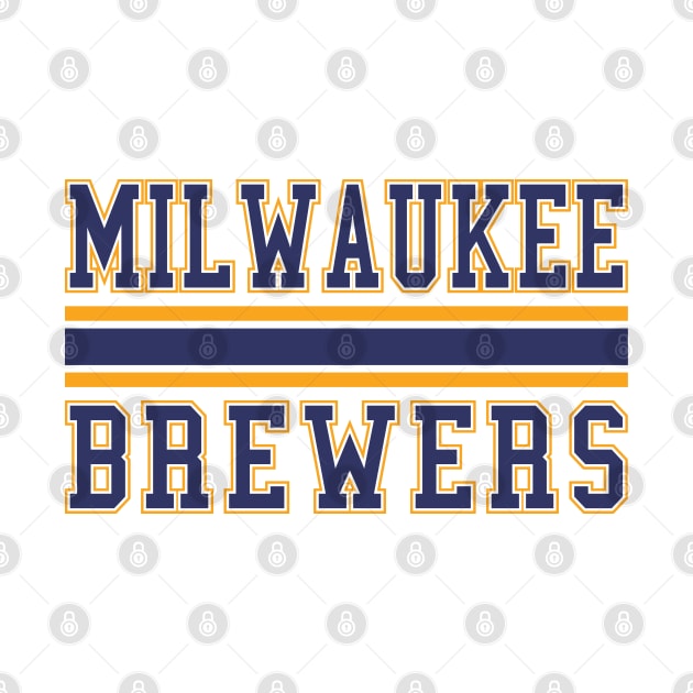 Milwaukee Brewers Baseball by Cemploex_Art