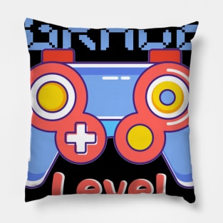 6th Grade Level-Complete Gamer Gaming Graduation Pillow