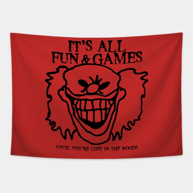 It's All Fun & Games Tapestry by LizzSable