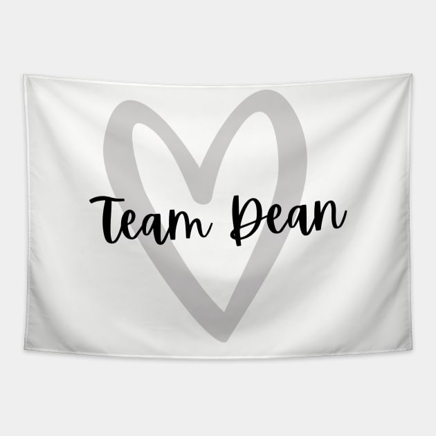 Team Dean- Heart Tapestry by Gilmore Book Club