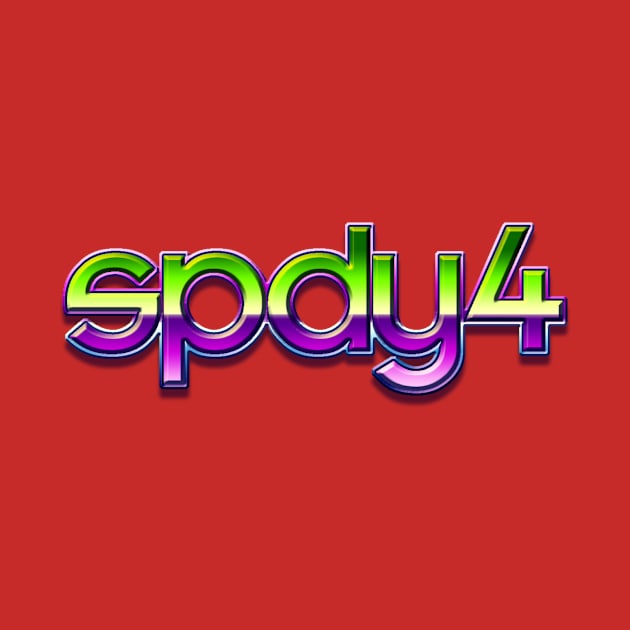 spdy4 Logo Tee by spdy4