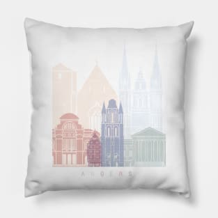 ANGERS SKYLINE POSTER PASTEL Pillow