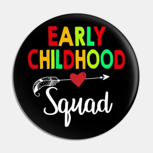 Early Childhood Squad Teacher Back To School Pin