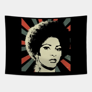 Pam Grier || Vintage Art Design Tapestry