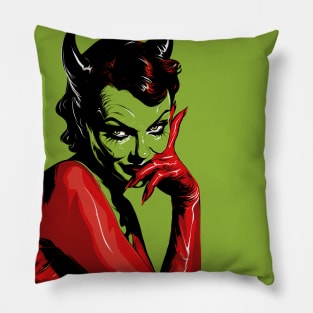 Female Devil Pillow