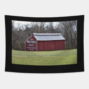 Chew Mail Pouch Tobacco Barn Tapestry