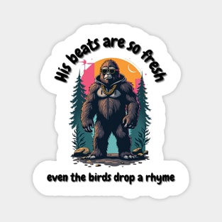 Shadowy Bigfoot: Urban Legend forest beats Magnet