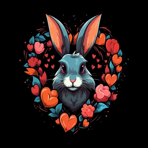 Rabbit Valentine Day by JH Mart