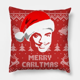 Carlton Merry Carltmas Pillow