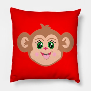 Cheeky Monkey! Pillow