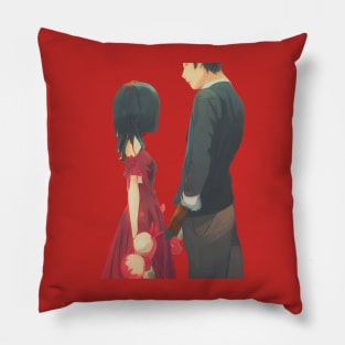 Romantic Anime Couple Pillow