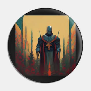 Lord Knight | Comics Style Pin