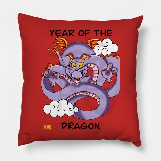 Year of The Dragon Pillow by KonataArtOnline