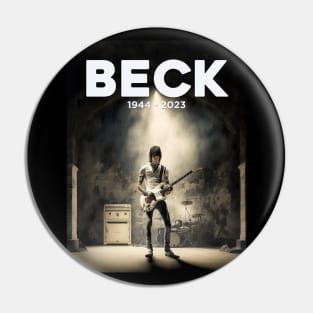 Jeff Beck No. 1: Rest In Peace 1944 - 2023 (RIP) Pin