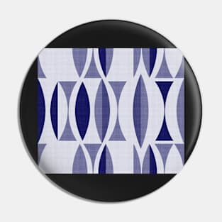 Indigo Seventies Pin