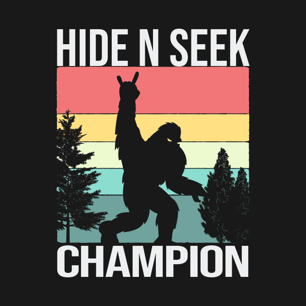 Undisputed Hide N Seek Champion Bigfoot by bypdesigns