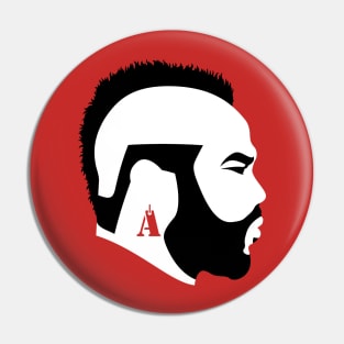 B. A. Baracus (Angry Red) Pin