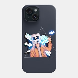 Marshmello Smile Music Party Phone Case