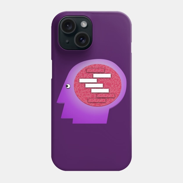 Billy the Answer Head Phone Case by pacdude