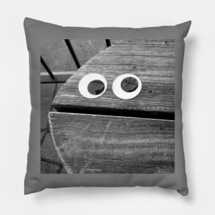 Googly eyes #152 Pillow