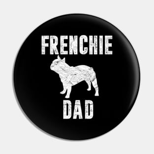 Vintage French Bulldog Dad Gift Dog Daddy Frenchie Father Pin