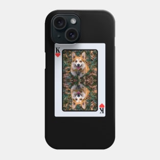 Corgi King Of Hearts Phone Case