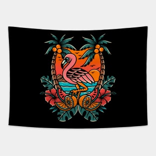 Flamingo Tapestry