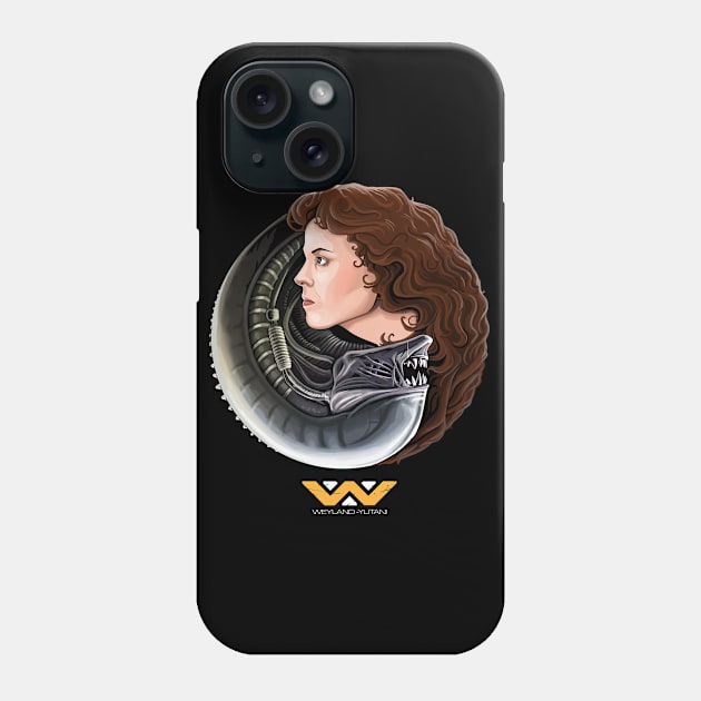 Yin and Yang Phone Case by BER