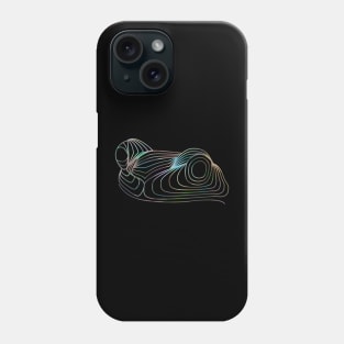 Colorful Frog Illustration Phone Case