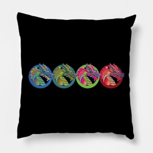 Dragon Art Pillow