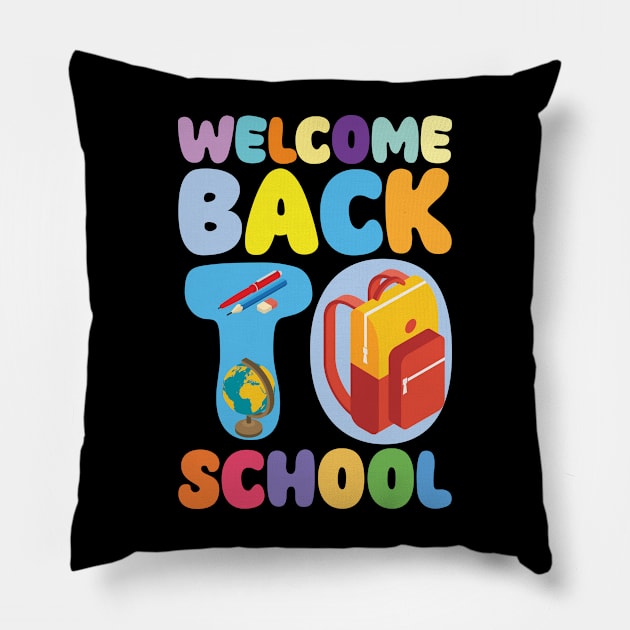 Welcome Back to School with balo Pillow by Thumthumlam