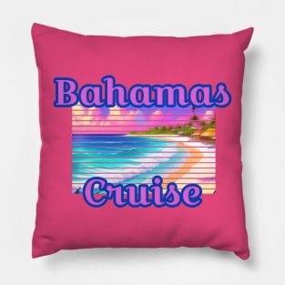 Bahamas Cruise Pillow