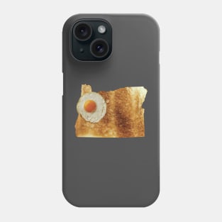 Portland Oregon Brunch Toast and Egg Phone Case