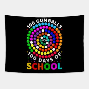 100 Days Of School Teacher And Student Celebration Novelty Tapestry