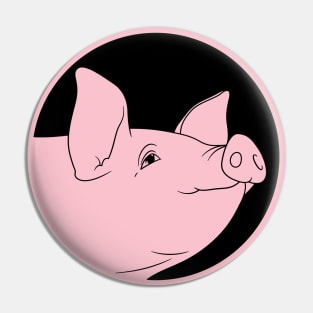 Pig Logo Pin