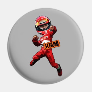 Michael Schumacher Pop art. Pin