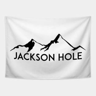 Skiing Jackson Hole Wyoming Tapestry