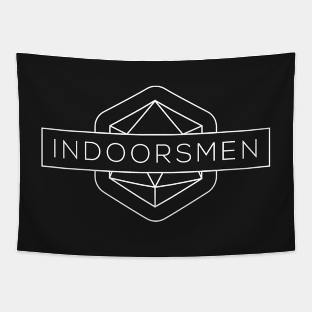 Indoorsmen Logo Tapestry by Indoorsmen