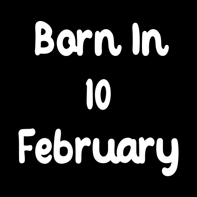 Born In 10 February by Fandie