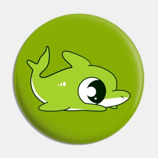 Yellow Green Baby Shark Pin