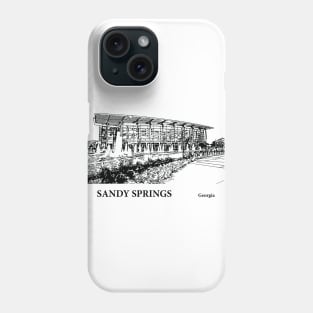 Sandy Springs Georgia Phone Case