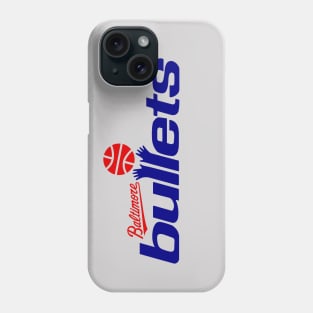 Defunct Baltimore Bullets Basketball Phone Case