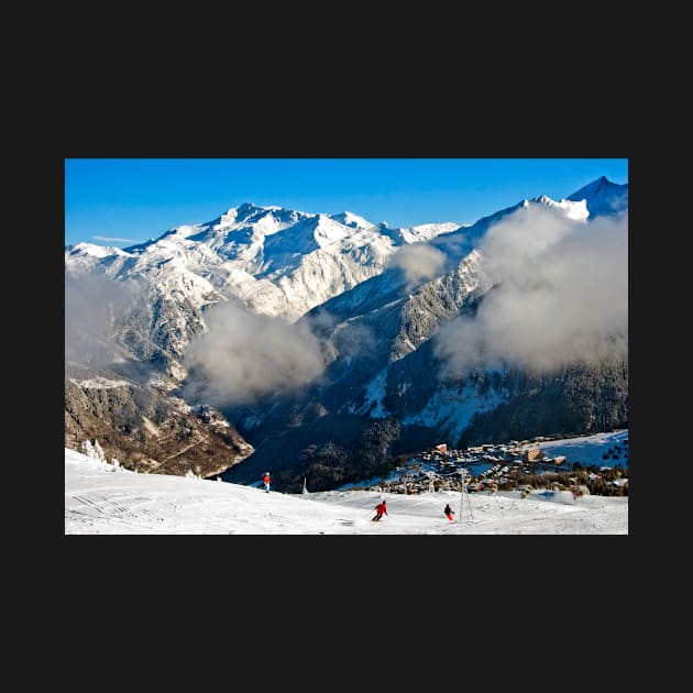 Courchevel 3 Valleys French Alps France by AndyEvansPhotos