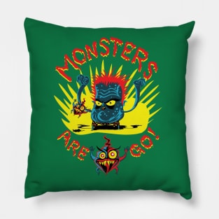 Monsters Are Go! 01 Pillow