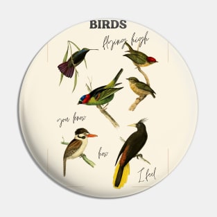 Birds Pin