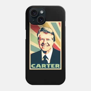 Jimmy Carter Vintage Colors Phone Case