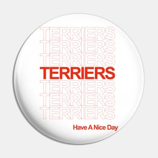 Thanks Terriers Pin