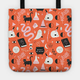 Halloween pattern Tote