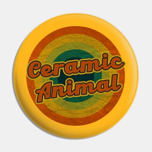 ceramic animal Pin